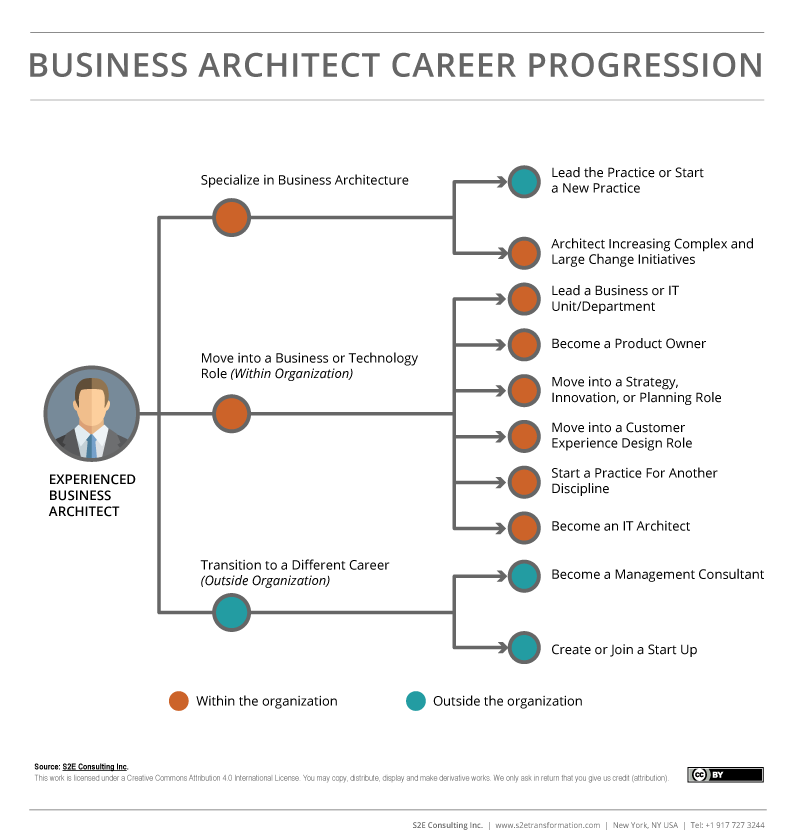 Business Architect Career Progression